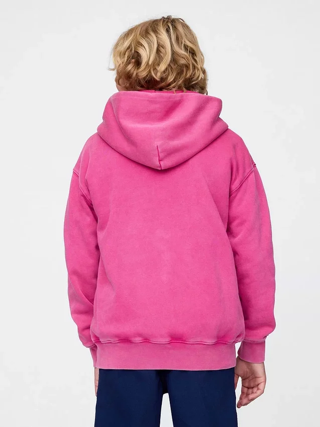 Kinder-Hoodie „Vintagesoft NYC Times Square“