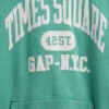 Kinder-Hoodie „Vintagesoft NYC Times Square“