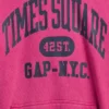 Kinder-Hoodie „Vintagesoft NYC Times Square“