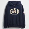 Kinder-Hoodie „Vintagesoft NYC Times Square“