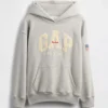 Kinder-Hoodie „Vintagesoft NYC Times Square“