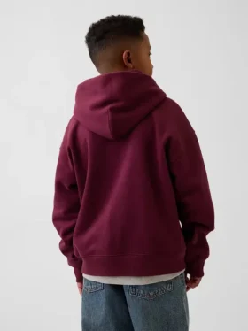 Kinder-Hoodie „Vintagesoft Relaxed“ mit Logo