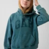 Kinder-Hoodie „Vintagesoft Relaxed“ mit Logo