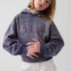 Kinder-Hoodie „Vintagesoft Relaxed“ mit Logo