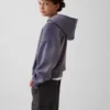 Kinder-Hoodie „Vintagesoft Relaxed“ mit Logo