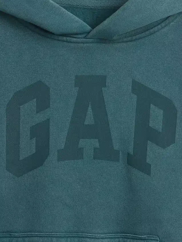 Kinder-Hoodie „Vintagesoft Relaxed“ mit Logo