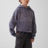 Kinder-Hoodie „Vintagesoft Relaxed“ mit Logo