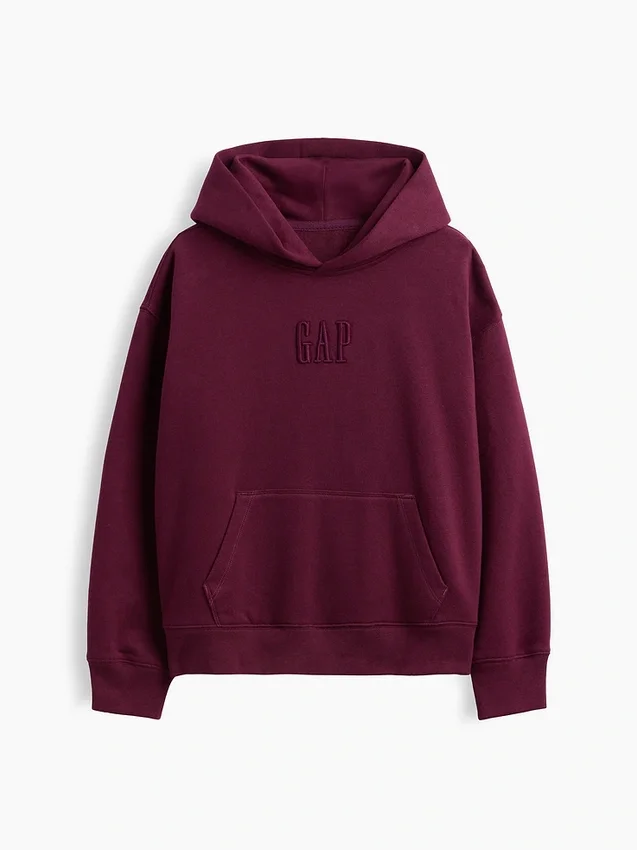 Kinder-Hoodie „Vintagesoft Relaxed“ mit Logo