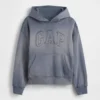 Kinder-Hoodie „Vintagesoft Relaxed“ mit Logo