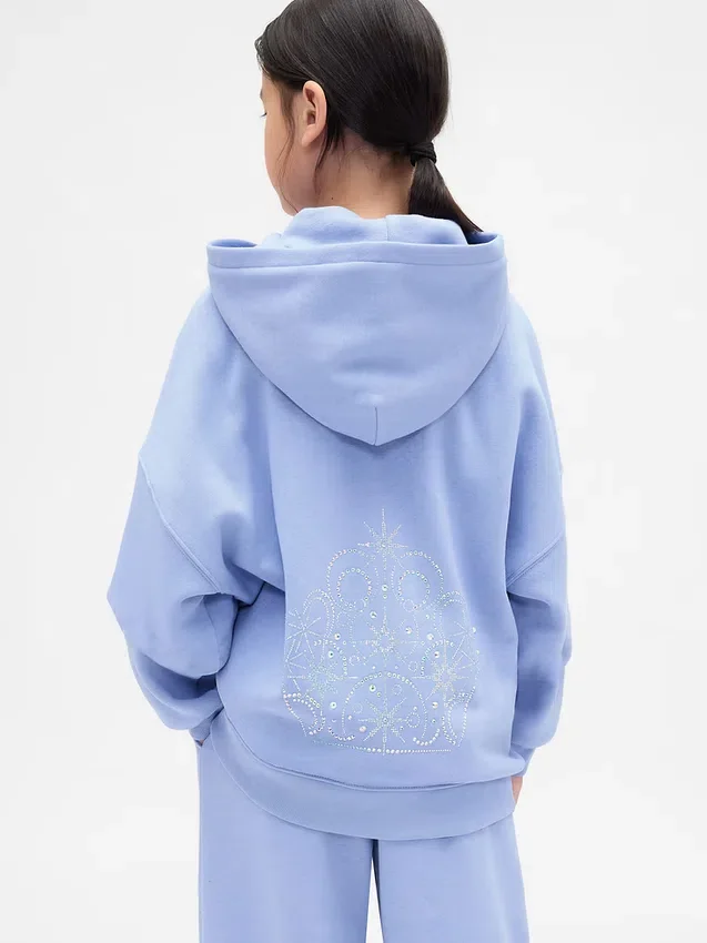 Kinder-Hoodie „Wicked Vintagesoft“ in Oversize-Passform