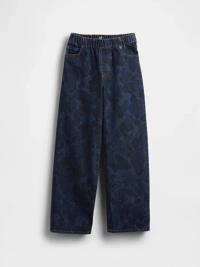 Kinder-Jeans „Camo Easy Baggy“