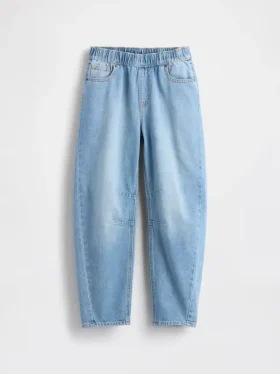 Kinder-Jeans „High Rise Easy Barrel“