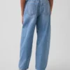 Kinder-Jeans „High Rise Easy Barrel“