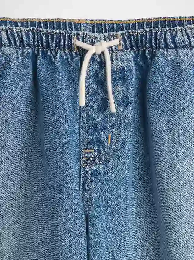 Kinder-Jeans „High Rise Easy Barrel“