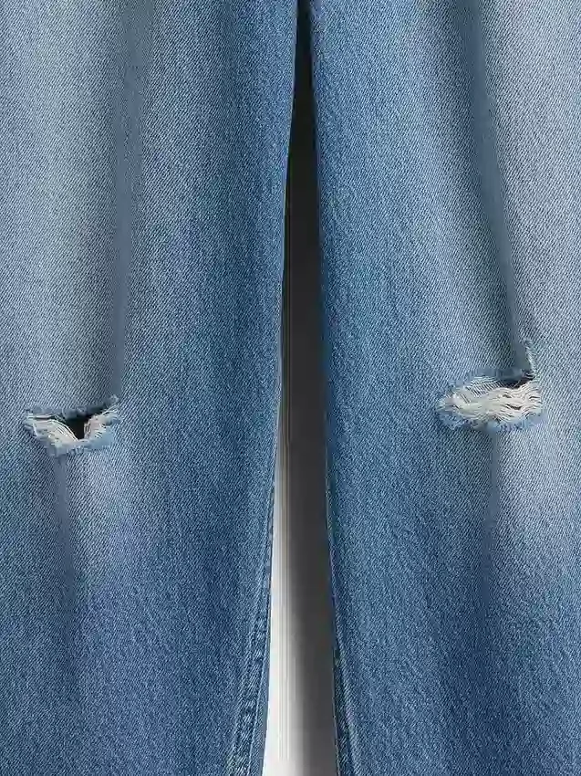 Kinder-Jeans „High Rise Easy Barrel“