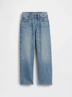 Kinder-Jeans im 90er-Jahre-Stil, locker geschnitten