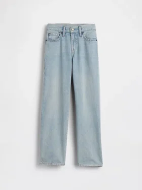 Kinder-Jeans im 90er-Jahre-Stil, locker geschnitten