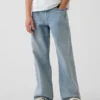 Kinder-Jeans im 90er-Jahre-Stil, locker geschnitten