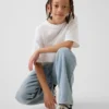 Kinder-Jeans im 90er-Jahre-Stil, locker geschnitten