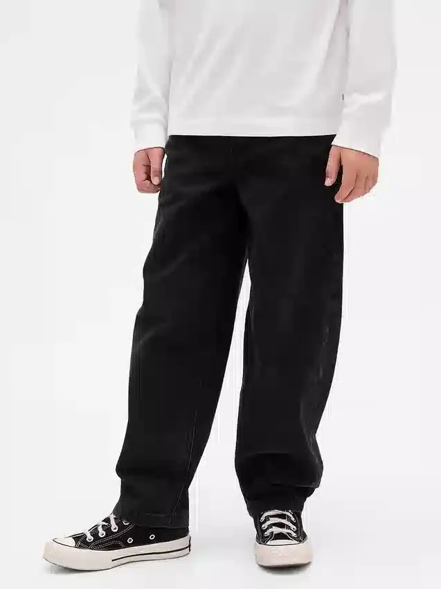 Kinder-Jeans im Baggy-Taper-Schnitt