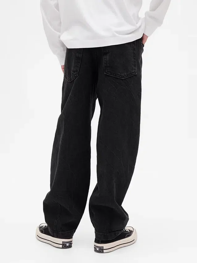 Kinder-Jeans im Baggy-Taper-Schnitt