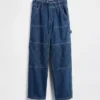 Kinder-Jeans im lockeren Baggy-Carpenter-Stil