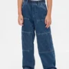 Kinder-Jeans im lockeren Baggy-Carpenter-Stil