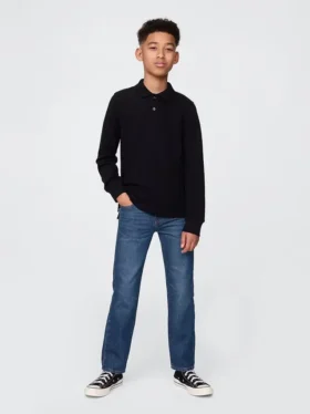 Kinder-Jeans im Relaxed-Straight-Schnitt
