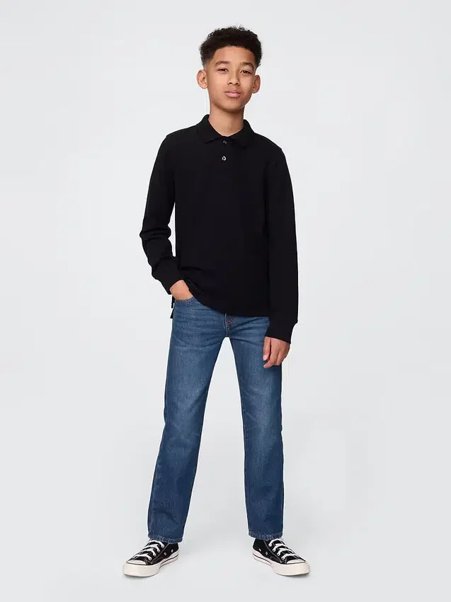 Kinder-Jeans im Relaxed-Straight-Schnitt