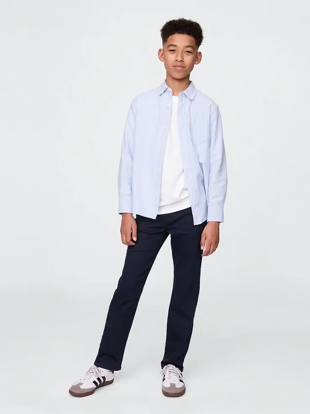 Kinder-Jeans im Relaxed-Straight-Schnitt