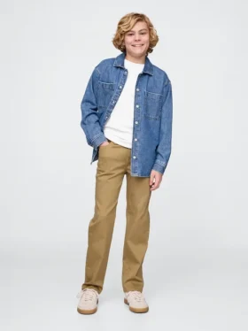 Kinder-Jeans im Relaxed-Straight-Schnitt