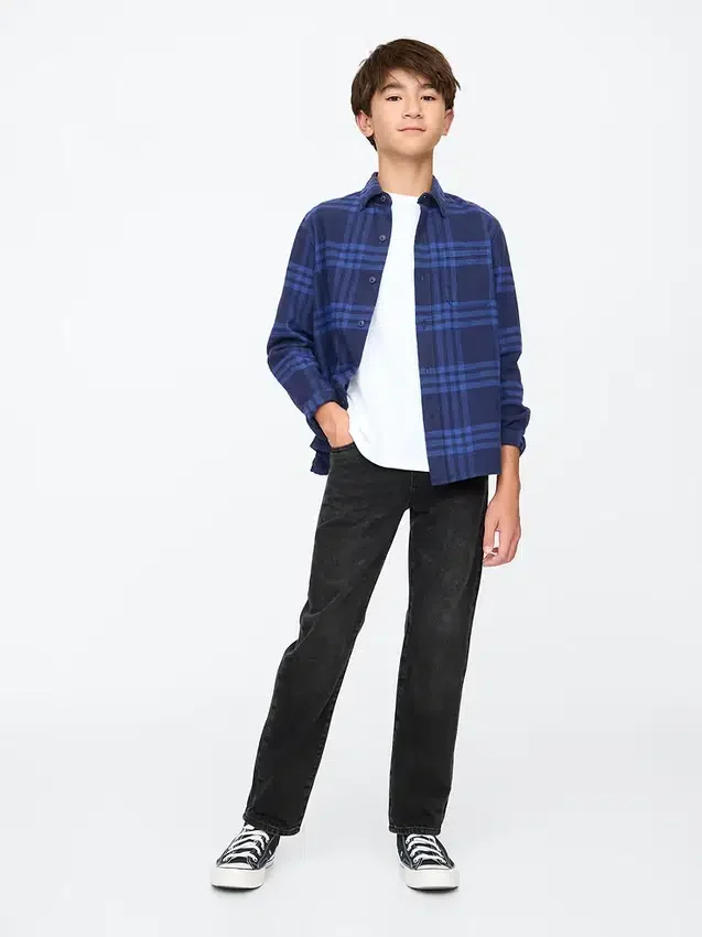Kinder-Jeans im Relaxed-Straight-Schnitt