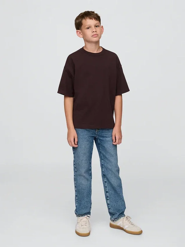 Kinder-Jeans im Relaxed-Straight-Schnitt