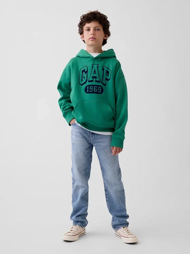 Kinder-Jeans im Relaxed-Straight-Schnitt