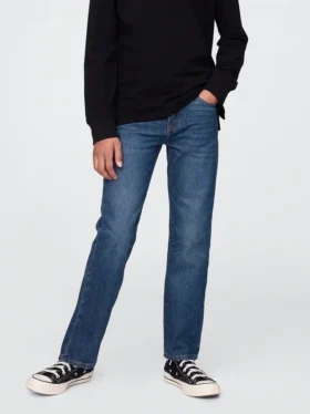 Kinder-Jeans im Relaxed-Straight-Schnitt