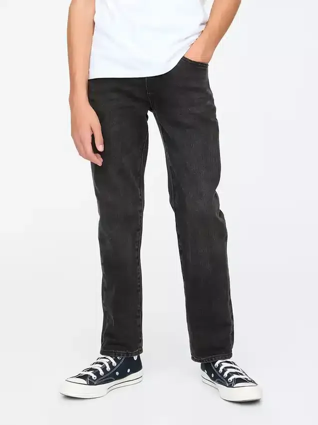 Kinder-Jeans im Relaxed-Straight-Schnitt