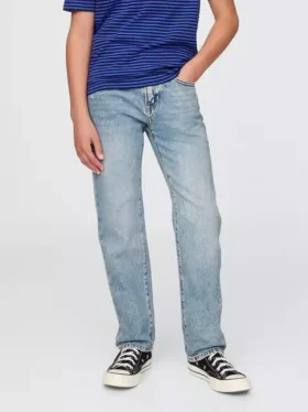 Kinder-Jeans im Relaxed-Straight-Schnitt