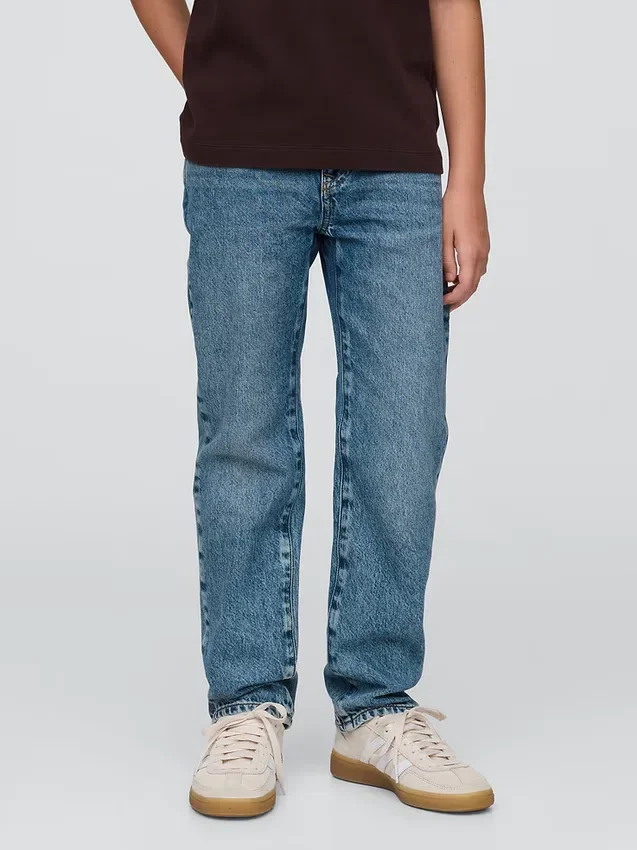 Kinder-Jeans im Relaxed-Straight-Schnitt