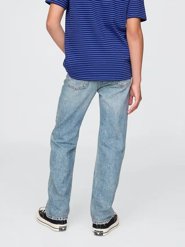 Kinder-Jeans im Relaxed-Straight-Schnitt