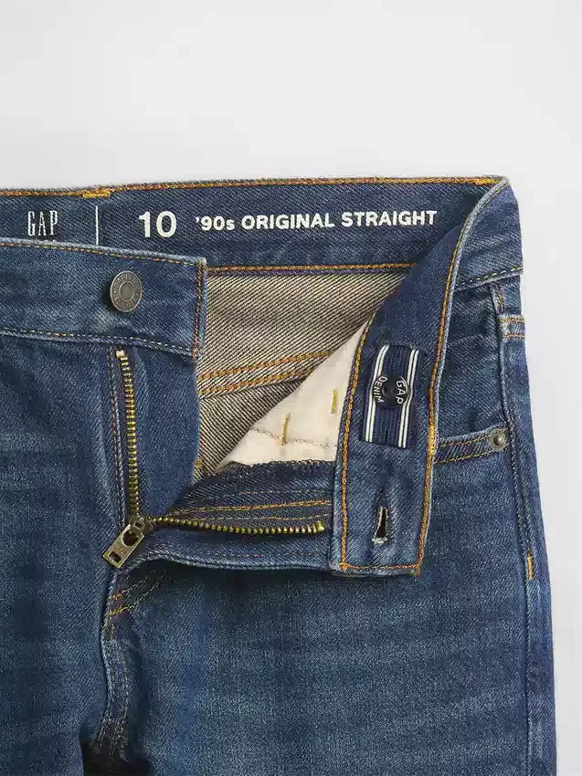 Kinder-Jeans im Relaxed-Straight-Schnitt