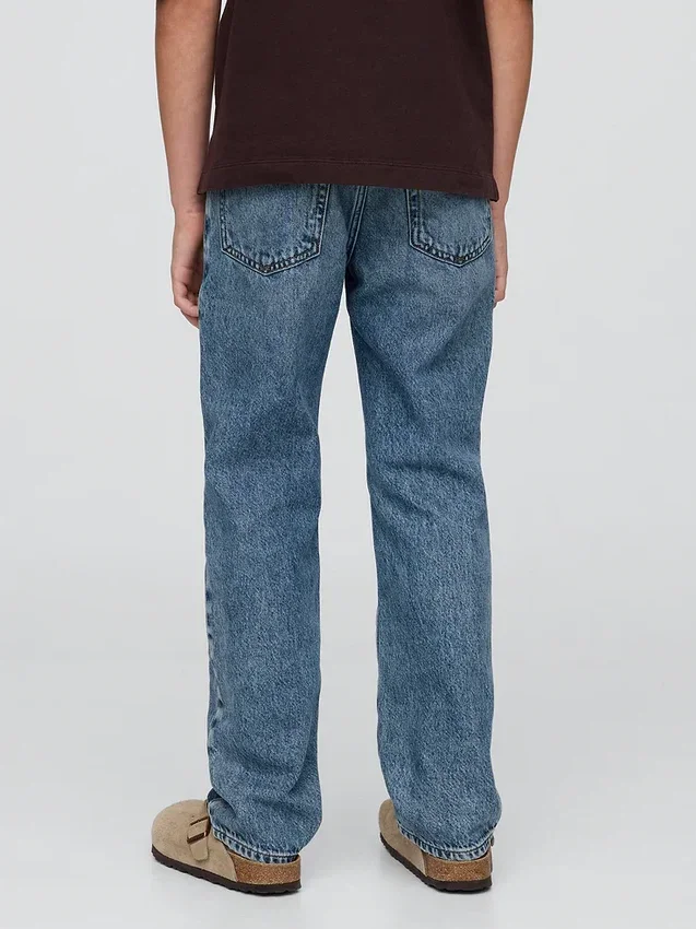 Kinder-Jeans im Relaxed-Straight-Schnitt