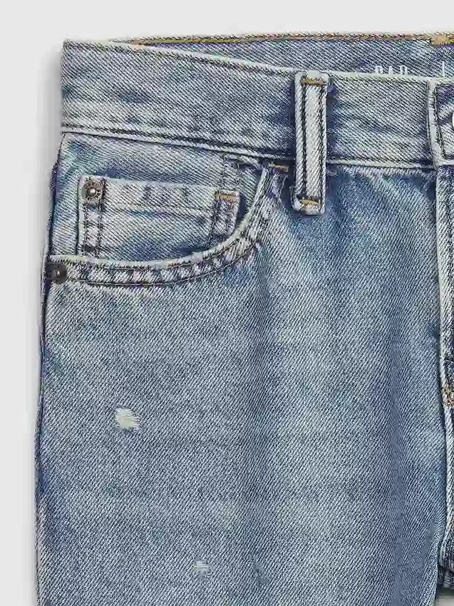 Kinder-Jeans im Relaxed-Straight-Schnitt