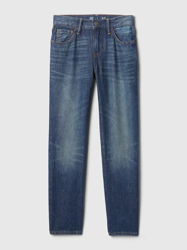 Kinder-Jeans im Relaxed-Straight-Schnitt