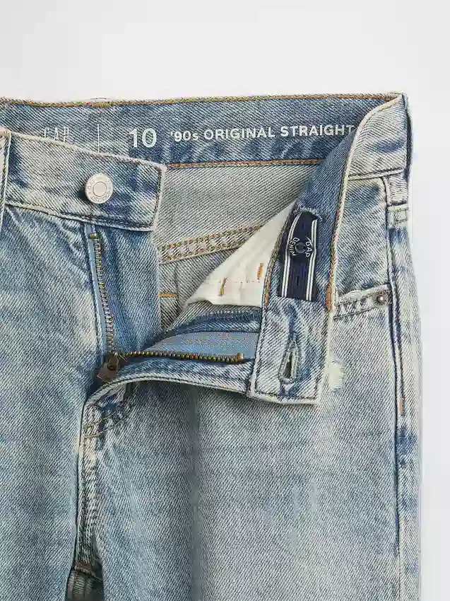 Kinder-Jeans im Relaxed-Straight-Schnitt