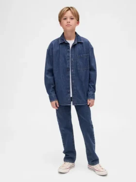 Kinder-Jeans in gerader Passform