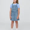 Kinder-Jeans-Latzkleid