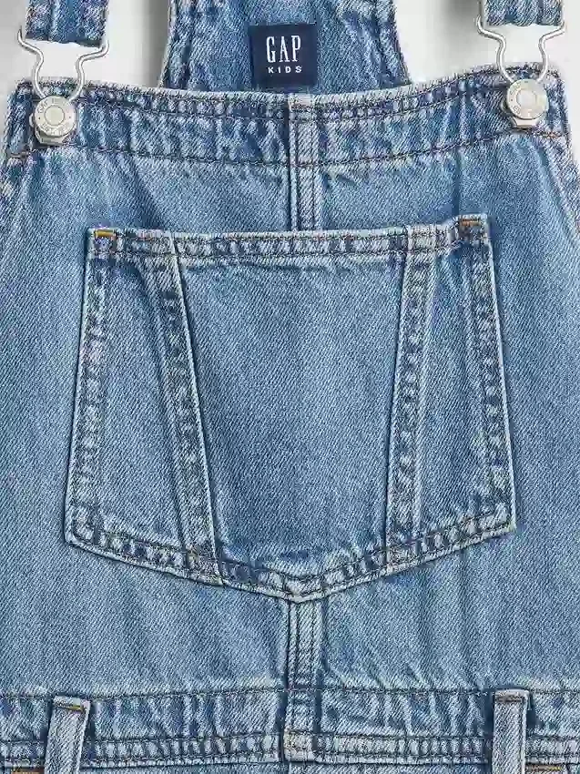 Kinder-Jeans-Latzkleid