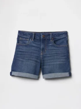 Kinder-Jeans-Midi-Shorts