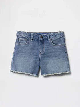 Kinder-Jeans-Midi-Shorts