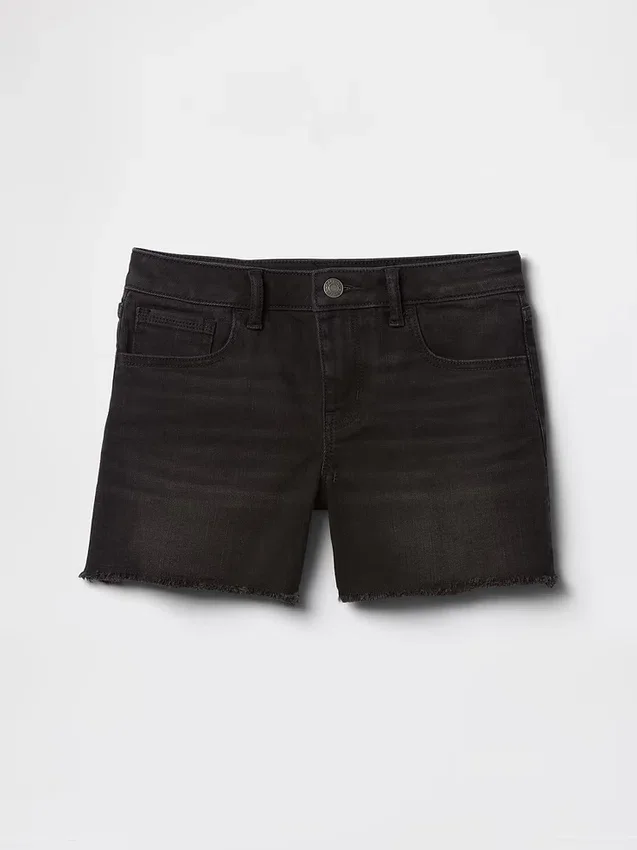Kinder-Jeans-Midi-Shorts